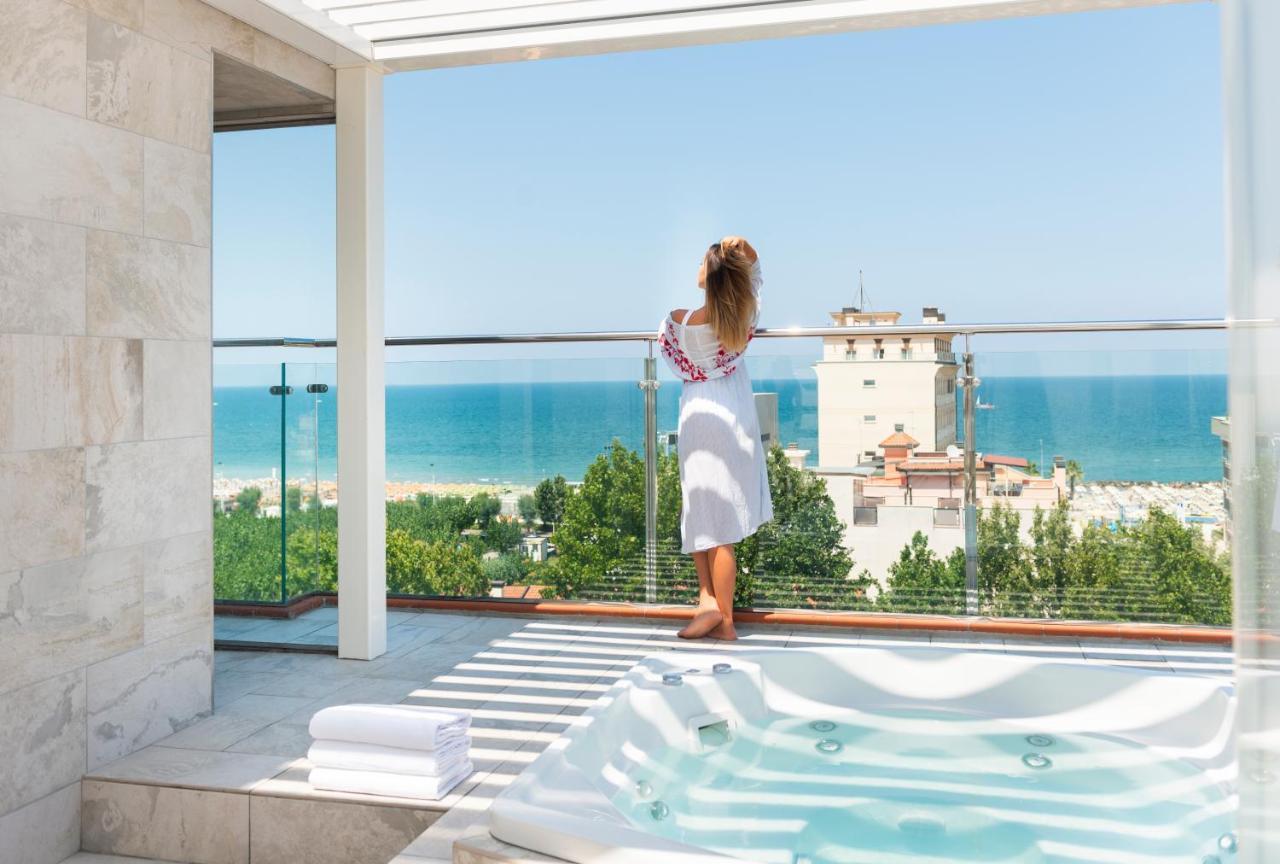 Hotel Atlantic Riviera Mare Misano Adriatico Eksteriør bilde