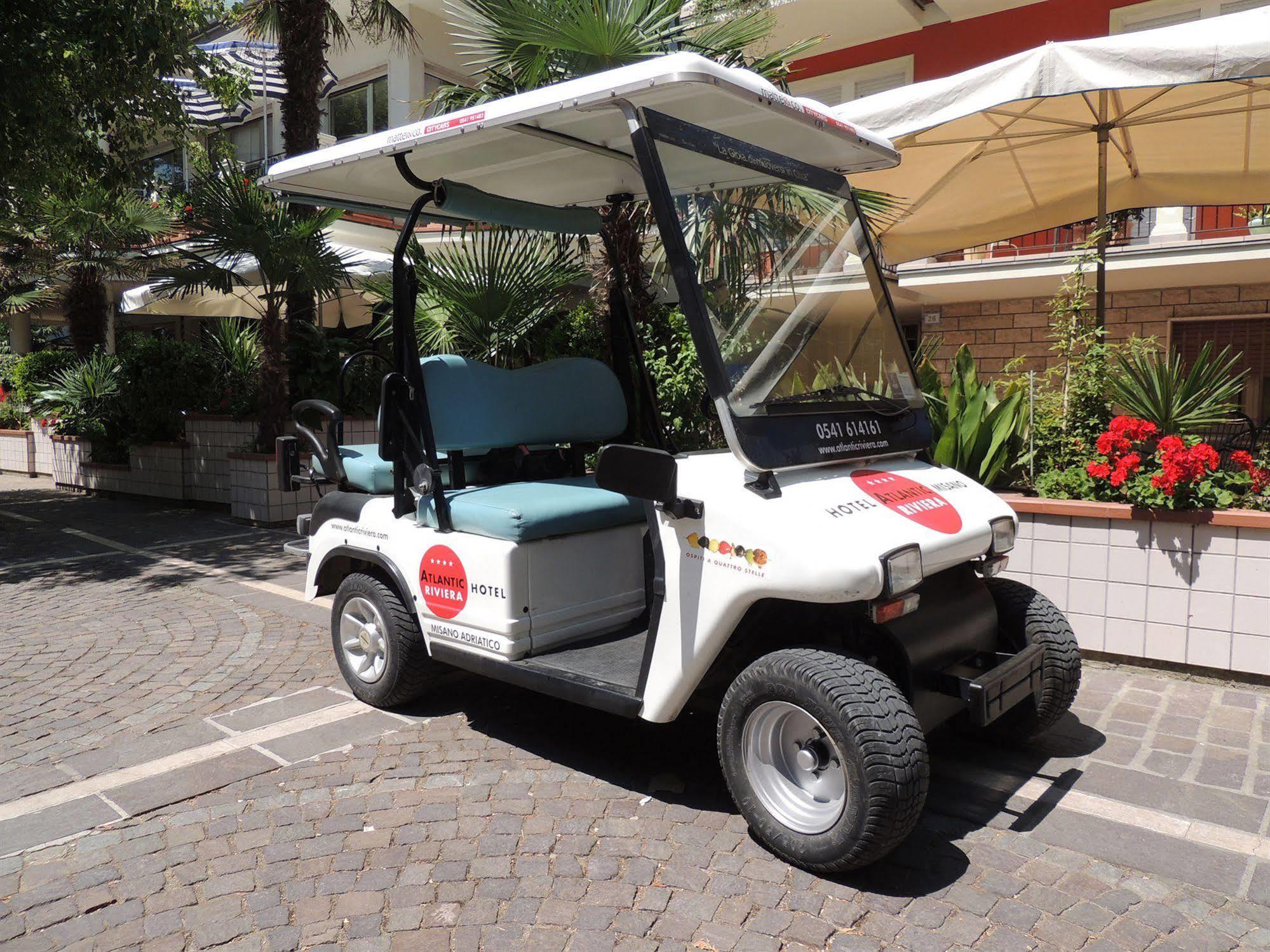 Hotel Atlantic Riviera Mare Misano Adriatico Eksteriør bilde